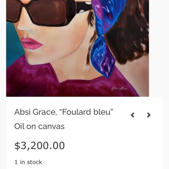 SALE🔥"GRACE ABSI" ORIGINAL LITHOGRAPH L.ED 16x20 matted w COA SIGNED